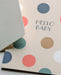 Haferkorn & Sauerbrey Grußkarte Hello Baby Polka Dots