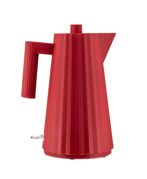 Elektrischer Wasserkocher Plissé 1,7 l - Red Alessi