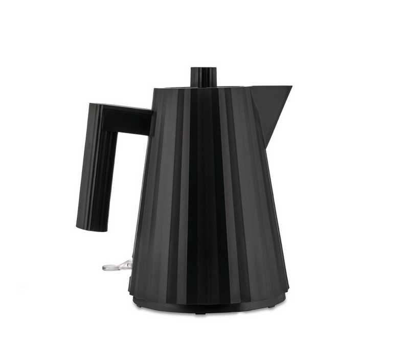 Elektrischer Wasserkocher Plissé 1 l - Black Alessi