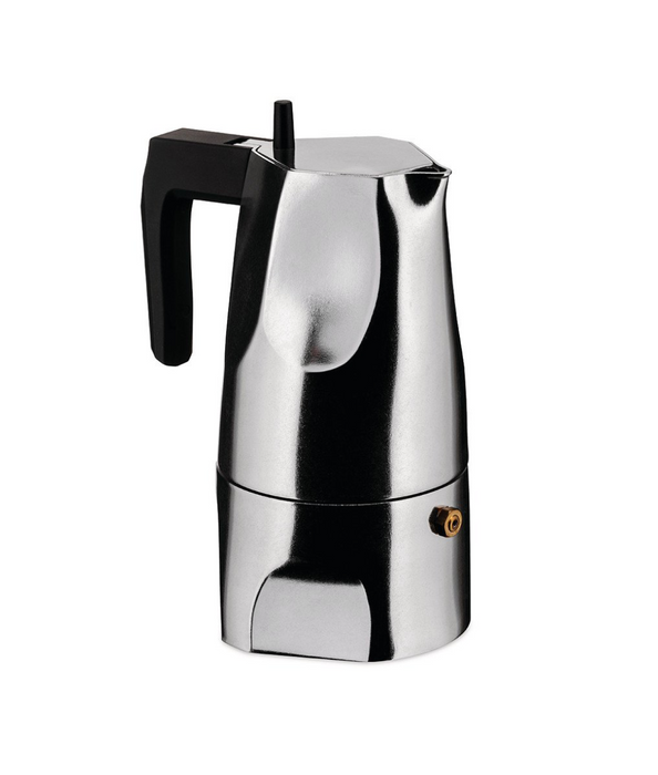 Espressokocher aus Gußaluminium Ossidiana 3 Tassen