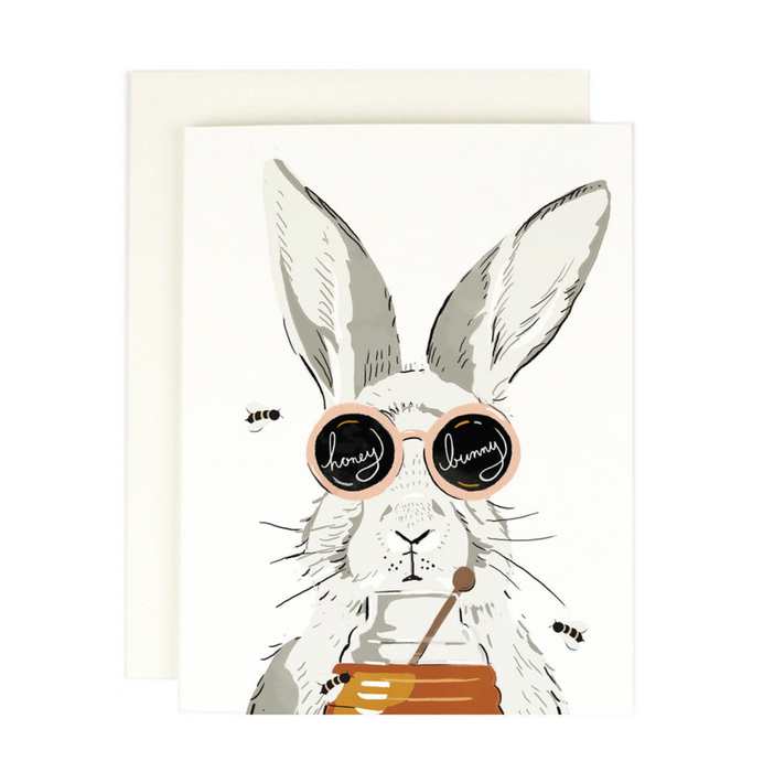 Amy Heitman Grußkarten Liebe - Honey Bunny
