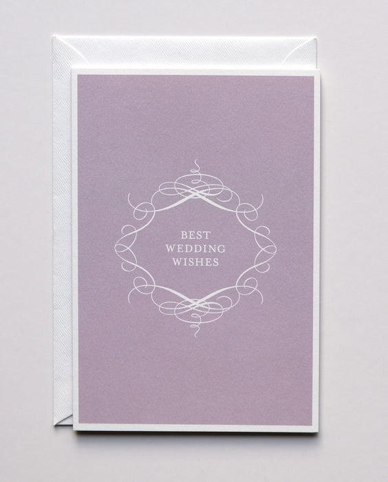 Haferkorn & Sauerbrey Grußkarte Lilac Best Wedding Wishes