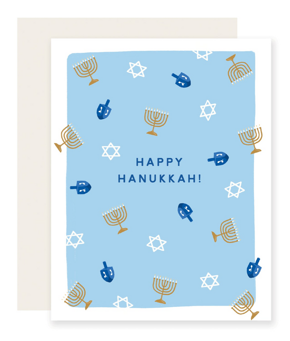 Slightly Stationery Grußkarte Happy Hanukkah