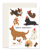 Slightly Stationery Grußkarte Dogs Birthday