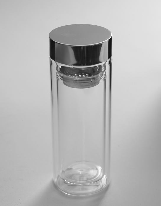 Thermosflasche Glas