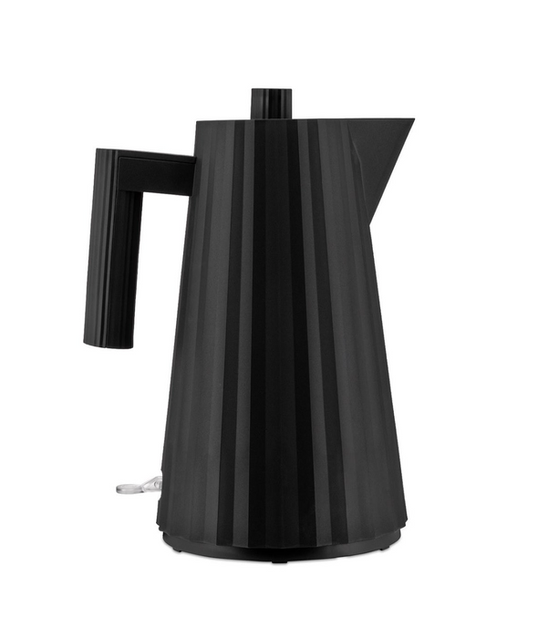 Elektrischer Wasserkocher Plissé 1,7 l - Black Alessi