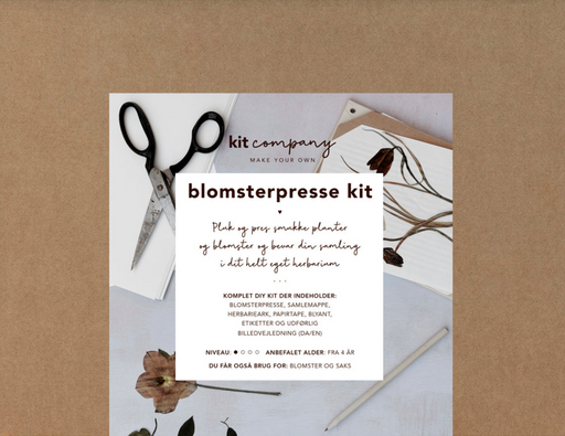kit company flower press set