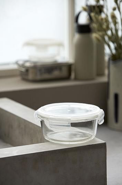Aufbewahrungsbehälter Glas mit Deckel, Ø16cm - Storage Jar