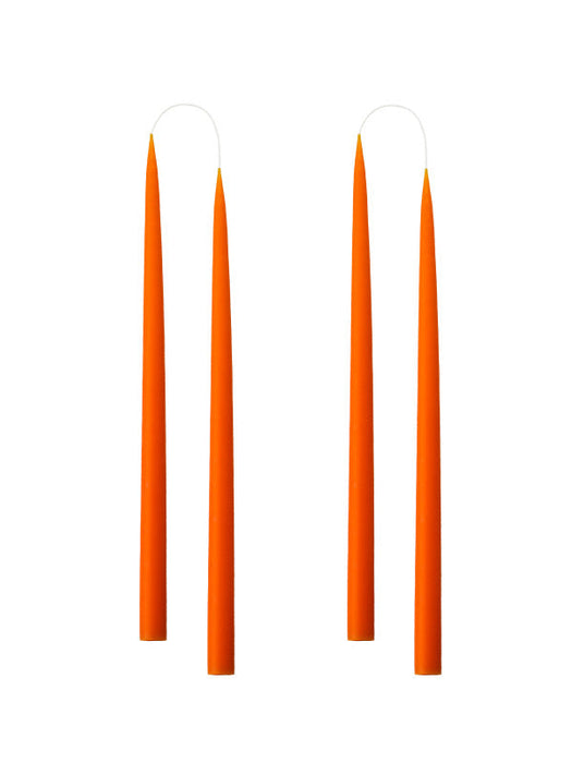 Kunstindustrien Kerze 35 cm Orange