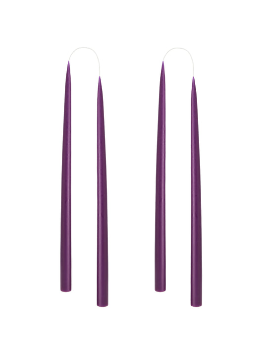 Kunstindustrien Kerze 35 cm Violet-Julelilla