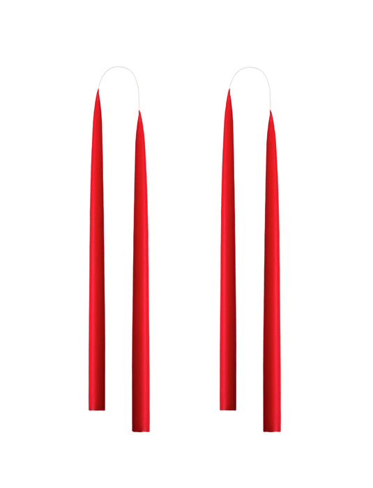 Kunstindustrien Kerze 35 cm Red