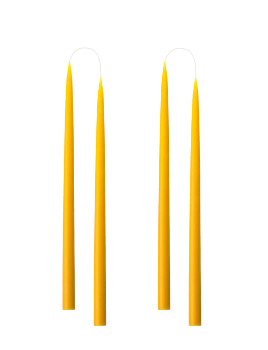 Kunstindustrien Kerze 35 cm Yellow