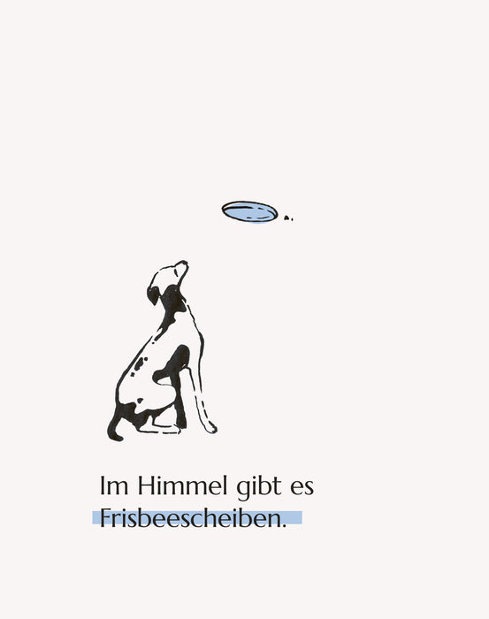 Heartfelt Paper & Co. - Grußkarte Frisbee