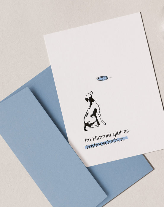 Heartfelt Paper & Co. - Grußkarte Frisbee