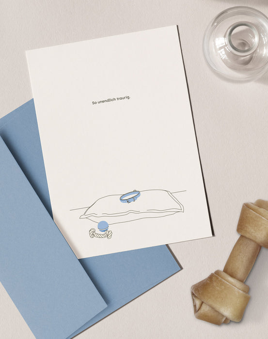 Heartfelt Paper & Co. - Grußkarte Leerer Platz