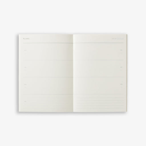 Kartotek Weekly Planner Notebook A5 Softcover