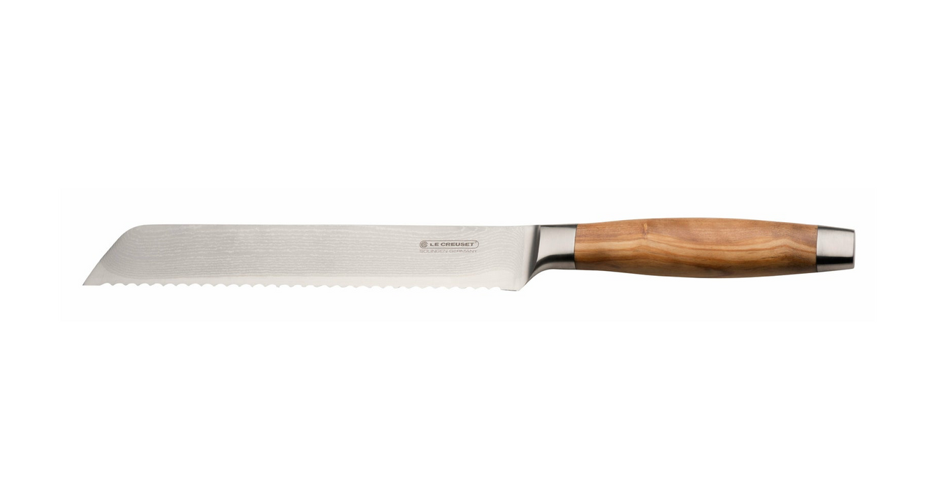 Le Creuset Brotmesser mit Holzgriff - 20cm