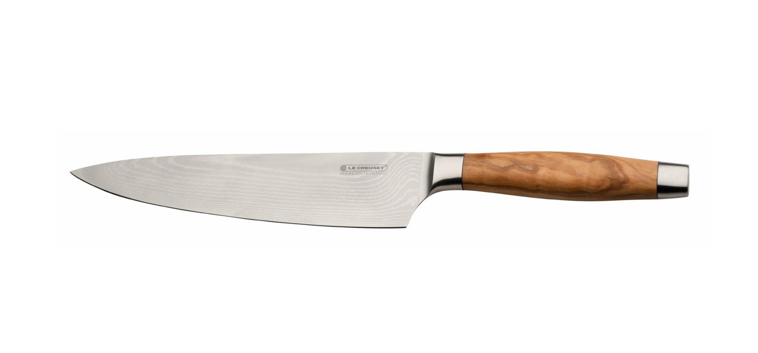 Le Creuset Kochmesser mit Holzgriff - 20cm