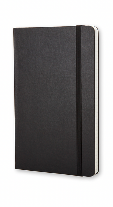 Moleskine Classic Notebook Pocket Hardcover Schwarz Kariert