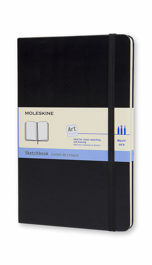 Moleskine Sketchbook Large Hardcover Schwarz