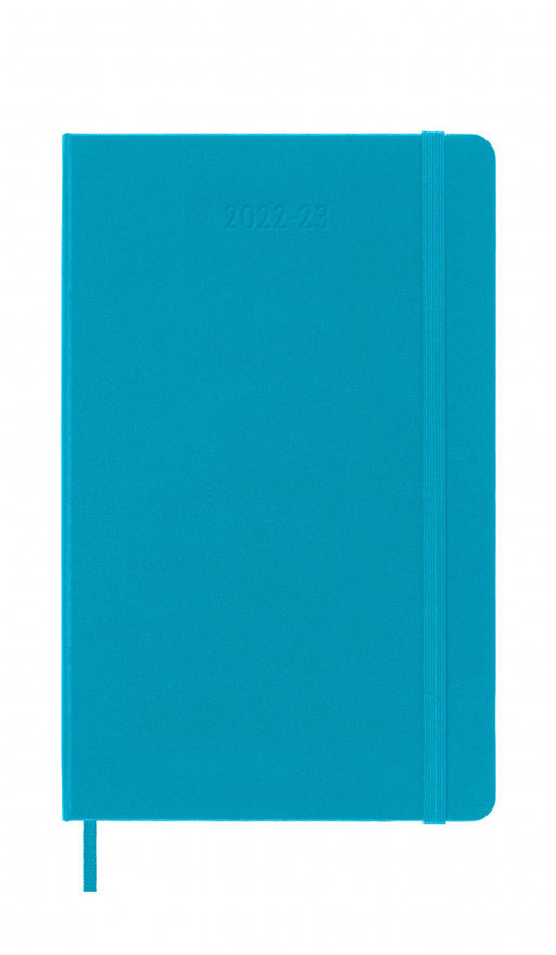 Moleskine Tageskalender Large Hardcover Manganblau 2022-2023