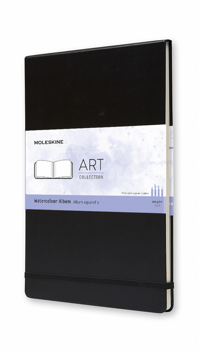 Moleskine Watercolour Album A4 Schwarz Hardcover