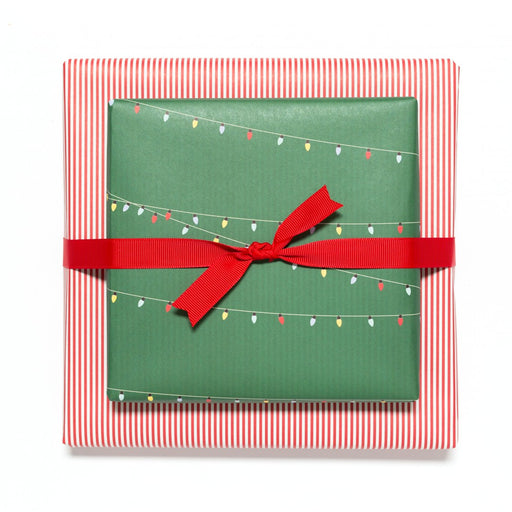 My Pretty Circus Geschenkpapier - Lichterkette Grün