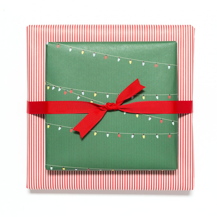 My Pretty Circus Geschenkpapier - Lichterkette Grün