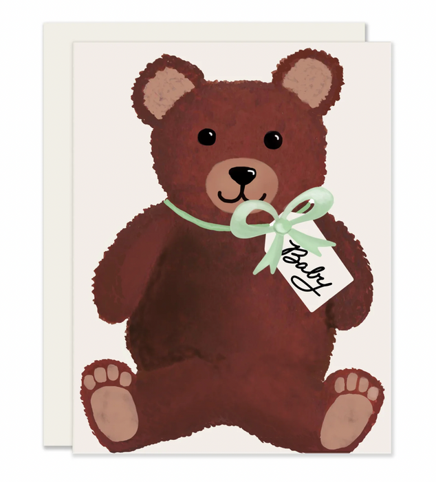 Slightly Stationery Grußkarte Teddy Bear