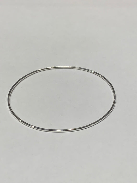 studio mhl bracelet hammered wire silver