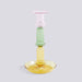 HAY Kerzenhalter FLARE - Candleholder Rainbow Pink Green Yellow Tall