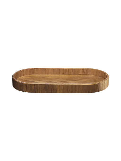Holztablett Oval 23cm - Wooden Tray