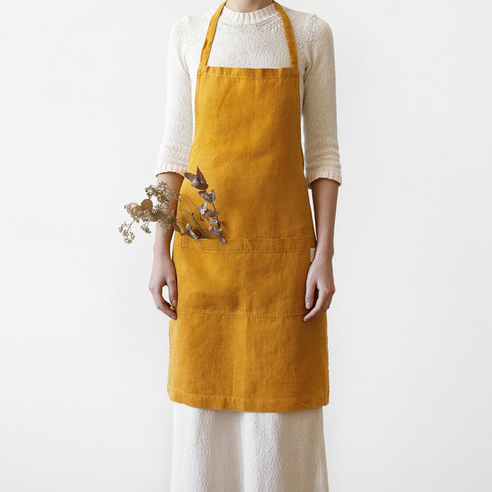 Leinen Schürze - Linen Apron