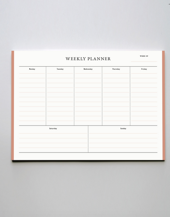 Classic Weekly Planner