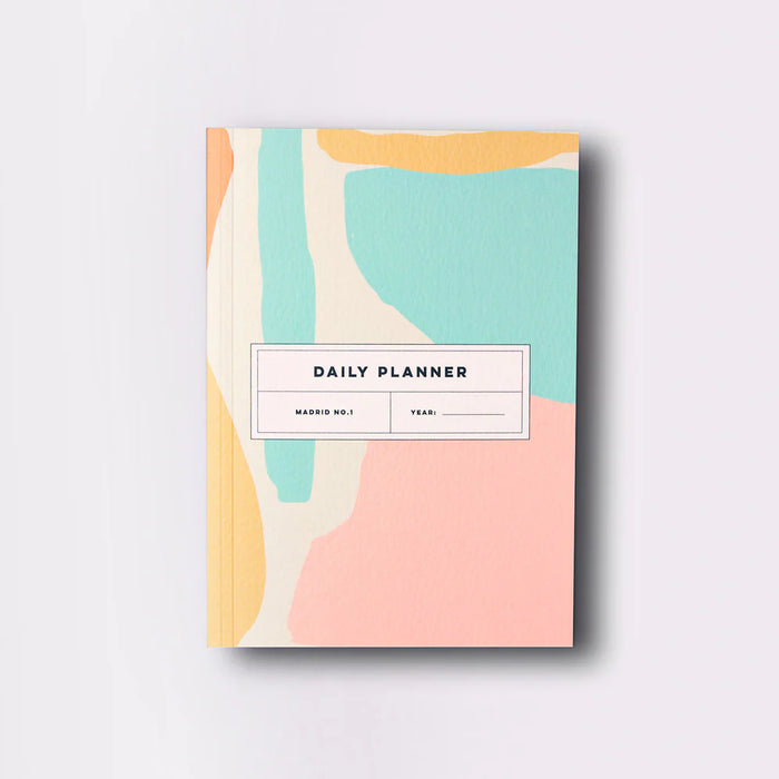Lay Flat Undated Daily Planner Book A5