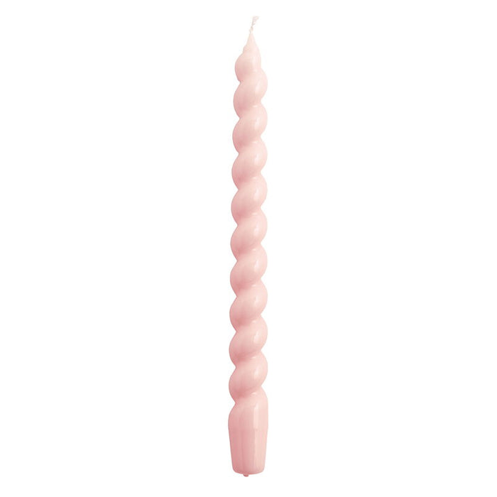 HAY Candle Spiral Long - Light Rose