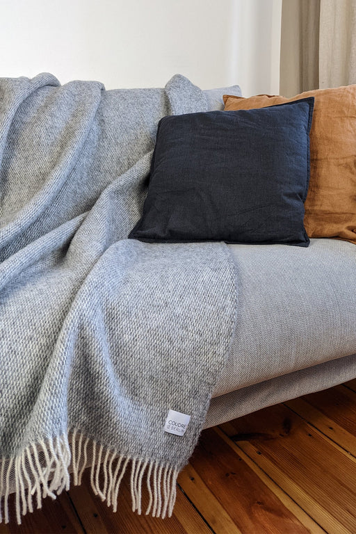 Coudre Berlin Wolldecke - Pickstitch - Wool Blanket Granite