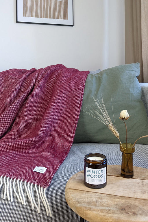 Coudre Berlin Wolldecke - Pickstitch - Wool Blanket Redstone